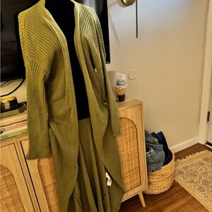 Olive Green Women's Sweater